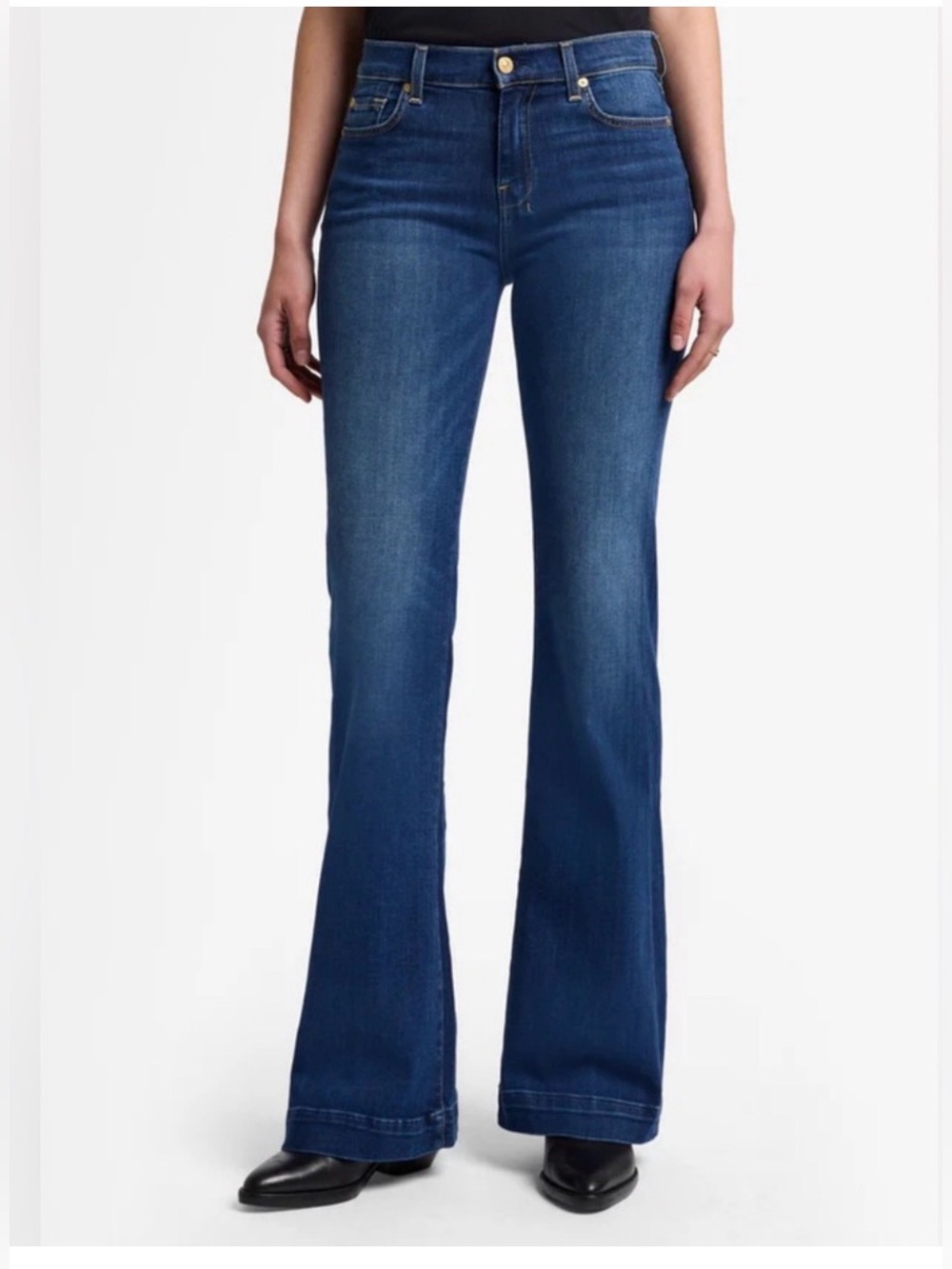7 For All Mankind B(Air) Bootcut Flare Jeans Blue Size 30
